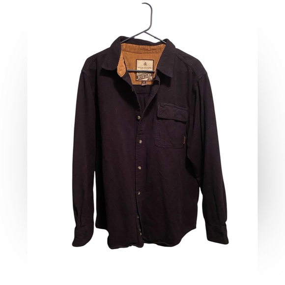 Legendary Whitetails Other - Legendary Whitetails The Original Buck Camp dark blue button up shirt. Size‎ L